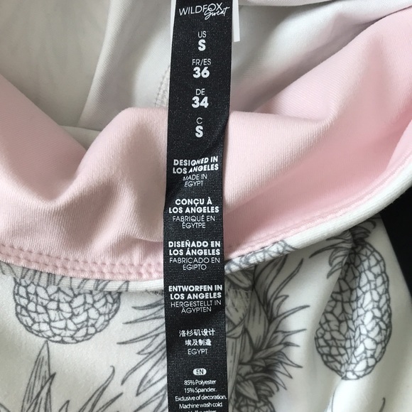 Wildfox Sweat Pineapple Contender Workout leggings - Picture 7 of 11